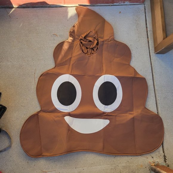 costumes & accessories Other - Poop costumes emoji for adult new pull on brown light weight one size Halloween